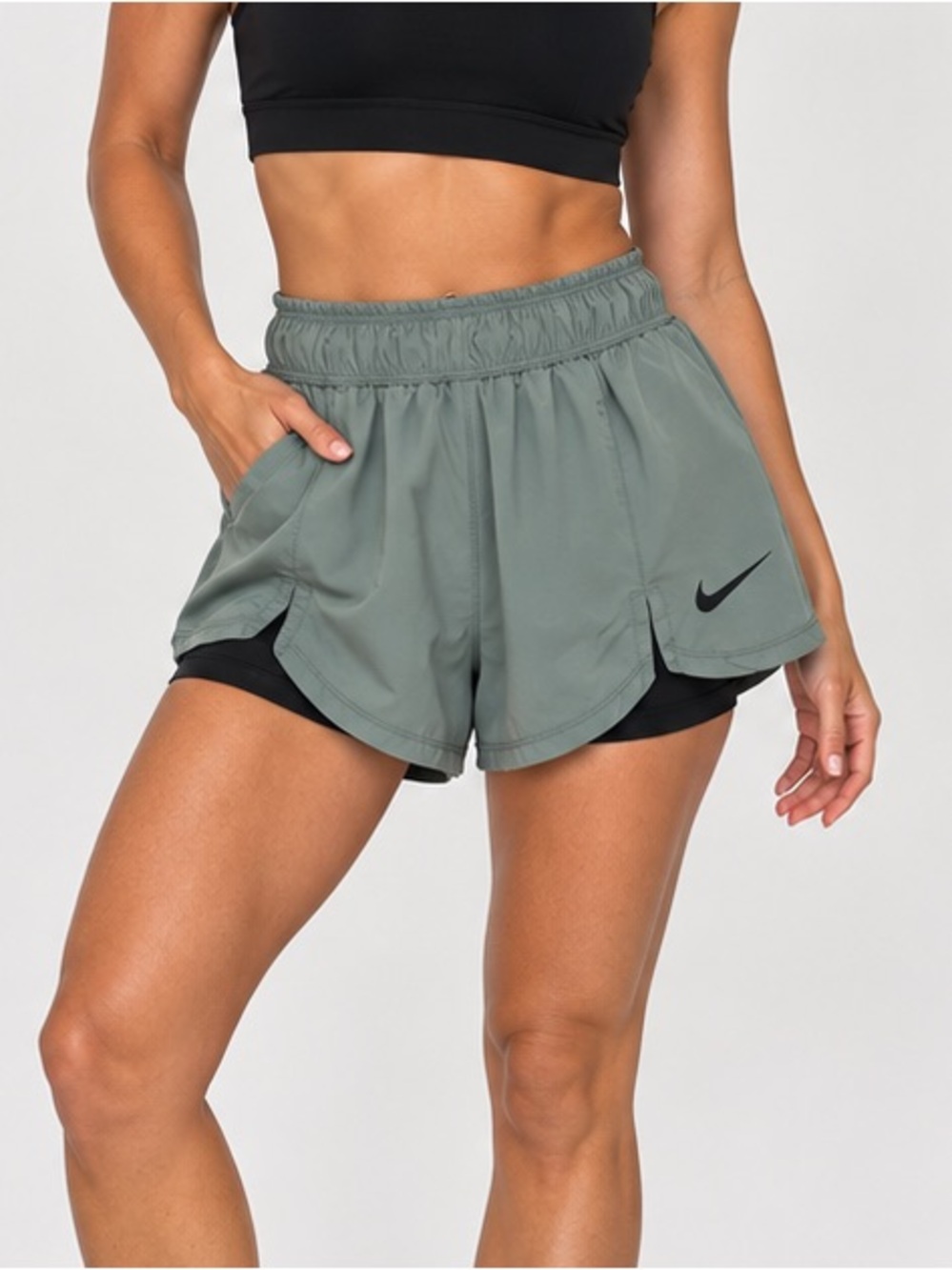 Nike 2-in-1 Running Shorts Women’s Small Built-In Liner